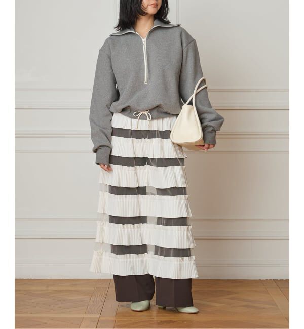 IENA LA BOUCLE「IENA LA BOUCLE ダンダンプリーツスカート」|スカート|