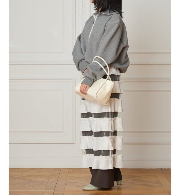 IENA LA BOUCLE「IENA LA BOUCLE ダンダンプリーツスカート」|スカート|