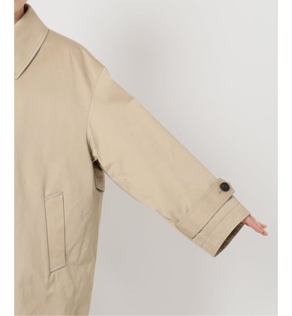 IENA LA BOUCLE「IENA LA BOUCLE コットンギャバジンステンカラーハーフコート」|ステンカラーコート|