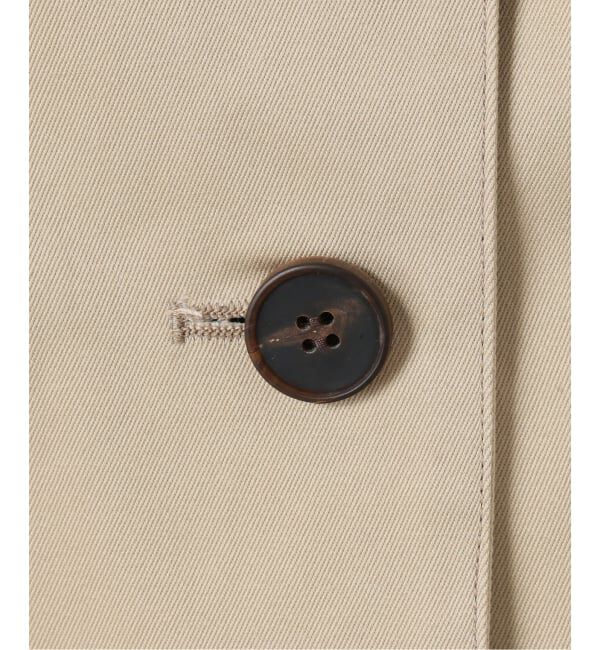 IENA LA BOUCLE「IENA LA BOUCLE コットンギャバジンステンカラーハーフコート」|ステンカラーコート|