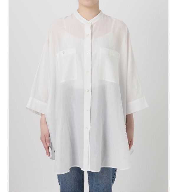 JOURNAL STANDARD relume「《追加》コットンボイルドルマンスリーブシャツ」|シャツ・ブラウス|