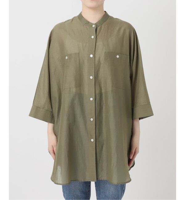JOURNAL STANDARD relume「《追加》コットンボイルドルマンスリーブシャツ」|シャツ・ブラウス|