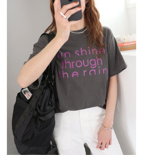 JOURNAL STANDARD relume「【THE DAY ON THE BEACH】カットオフTシャツ」|Tシャツ・カットソー|ブラック B
