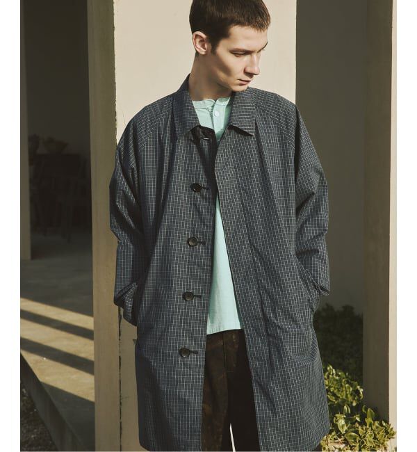 JOURNAL STANDARD「チェック リバーシブル ステンカラー コート」|ステンカラーコート|
