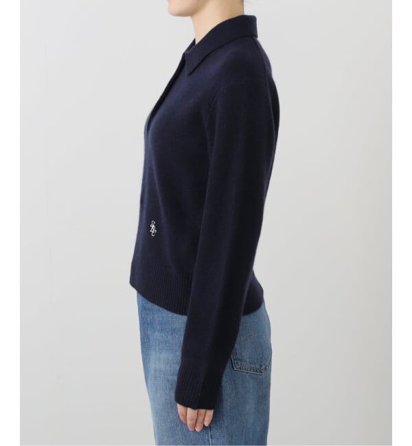 journal standard L'essage「【SPORTY&RICH/スポーティアンドリッチ】 SRC Cashmere Polo shirt」|ニット・セーター|