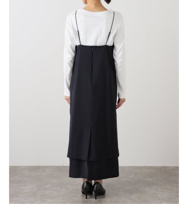 journal standard L'essage「【TIBI/ティビ】MIER PINSTRIPE CONVERTIBLE SLIP DRE」|ワンピース|