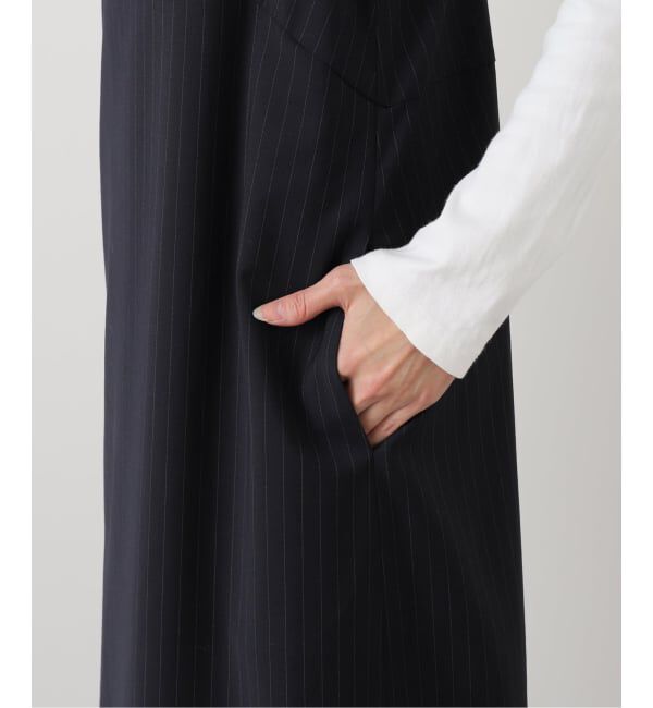 journal standard L'essage「【TIBI/ティビ】MIER PINSTRIPE CONVERTIBLE SLIP DRE」|ワンピース|