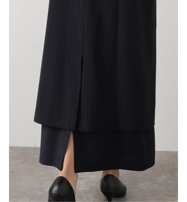 journal standard L'essage「【TIBI/ティビ】MIER PINSTRIPE CONVERTIBLE SLIP DRE」|ワンピース|