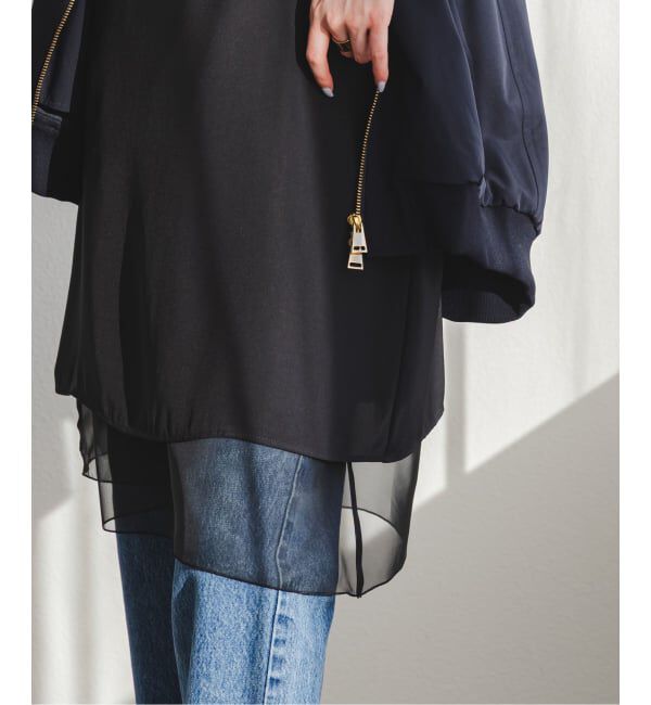 NOBLE「シアーレイヤーリバーシブルワンピース」|ワンピース|