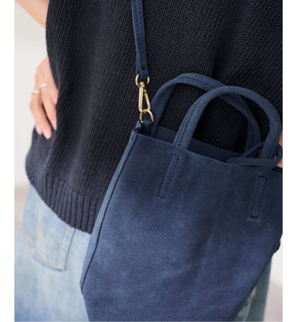 FRAMeWORK「AULENTTI /オウレンティ 別注SUEDEMINI SHOULDER TOTE バッグ」|ショルダー・メッセンジャー|