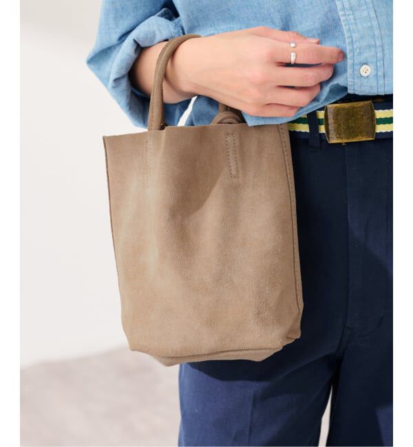 FRAMeWORK「AULENTTI /オウレンティ 別注SUEDEMINI SHOULDER TOTE バッグ」|ショルダー・メッセンジャー|