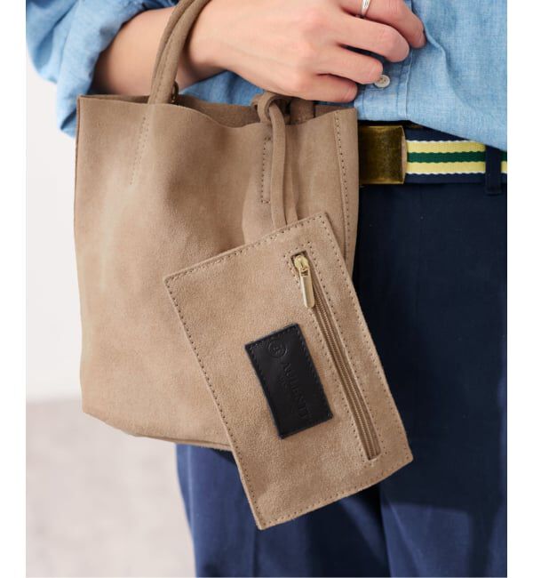 FRAMeWORK「AULENTTI /オウレンティ 別注SUEDEMINI SHOULDER TOTE バッグ」|ショルダー・メッセンジャー|