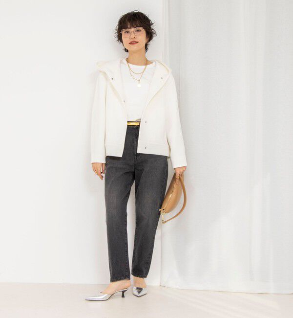 NOLLEY'S「【追加】ウォッシャブルエアボールフードブルゾン」|ブルゾン・スタジャン|