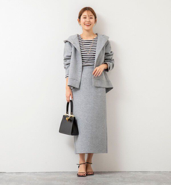 NOLLEY'S「【追加】ウォッシャブルエアボールフードブルゾン」|ブルゾン・スタジャン|