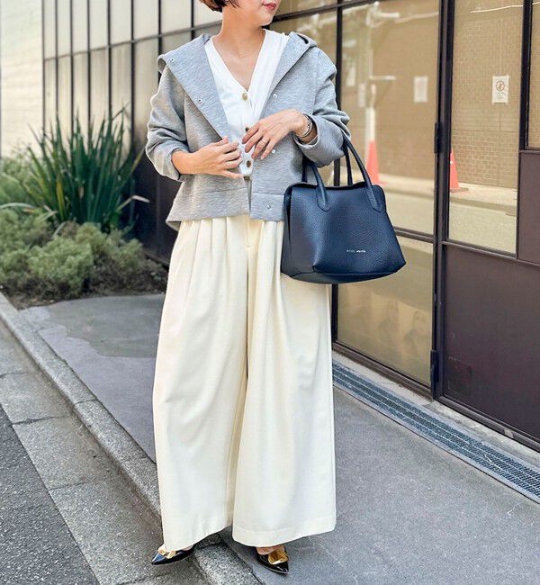 NOLLEY'S「【追加】ウォッシャブルエアボールフードブルゾン」|ブルゾン・スタジャン|