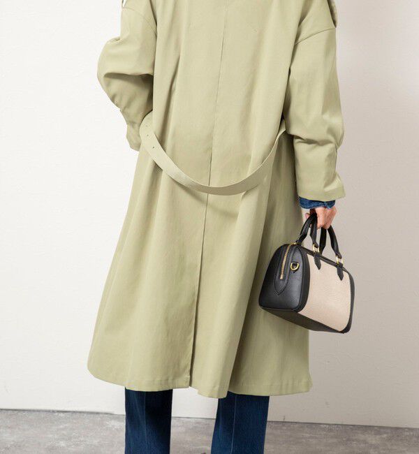 NOLLEY'S「NMPウォッシャブルロングトレンチコート」|トレンチコート|