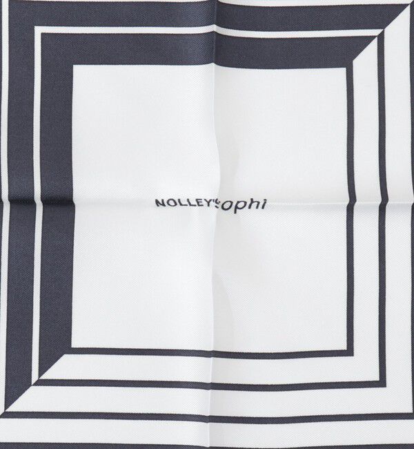 NOLLEY'S sophi「シルクプリントスカーフ88」|バンダナ・スカーフ|