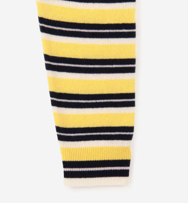  「RYE TENDER | 〈別注〉マルチボーダー 長袖 クルーネックニット MEN」|ニット・セーター|