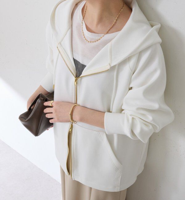  「ドロストポンチパーカー」|Tシャツ・カットソー|