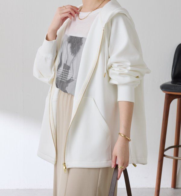  「ドロストポンチパーカー」|Tシャツ・カットソー|