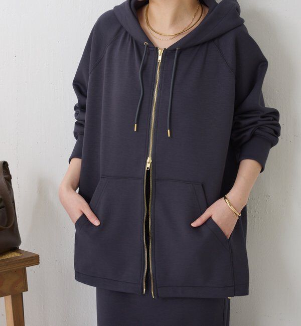  「ドロストポンチパーカー」|Tシャツ・カットソー|