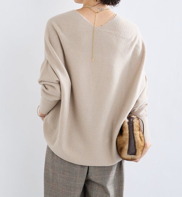  「予約【リバイバル/新色追加/7色展開】ウール100NEWバックボリュームニット」|ニット・セーター|