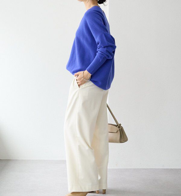  「予約【リバイバル/新色追加/7色展開】ウール100NEWバックボリュームニット」|ニット・セーター|