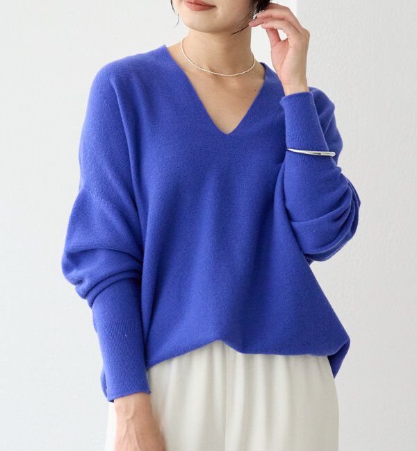  「予約【リバイバル/新色追加/7色展開】ウール100NEWバックボリュームニット」|ニット・セーター|