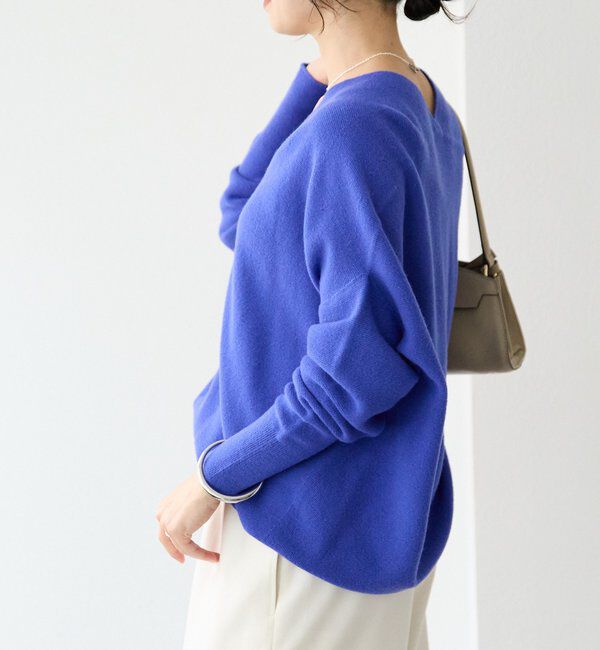  「予約【リバイバル/新色追加/7色展開】ウール100NEWバックボリュームニット」|ニット・セーター|