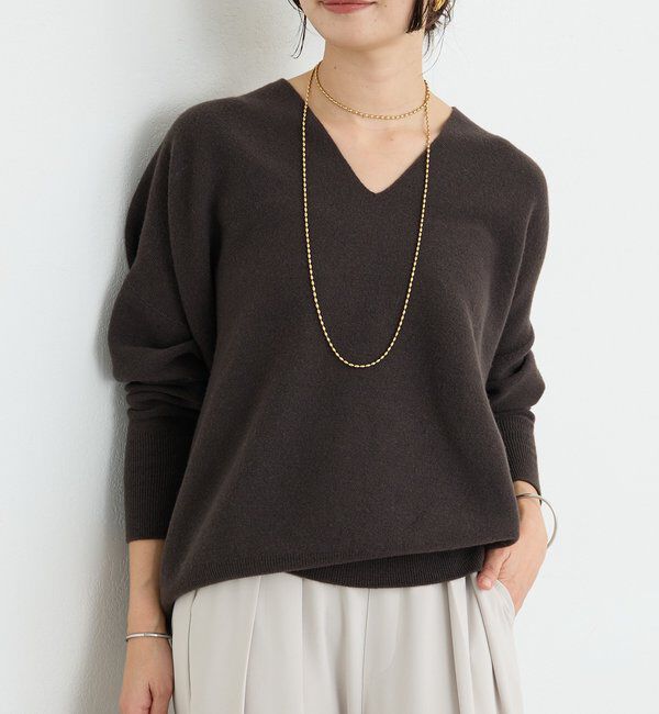  「予約【リバイバル/新色追加/7色展開】ウール100NEWバックボリュームニット」|ニット・セーター|