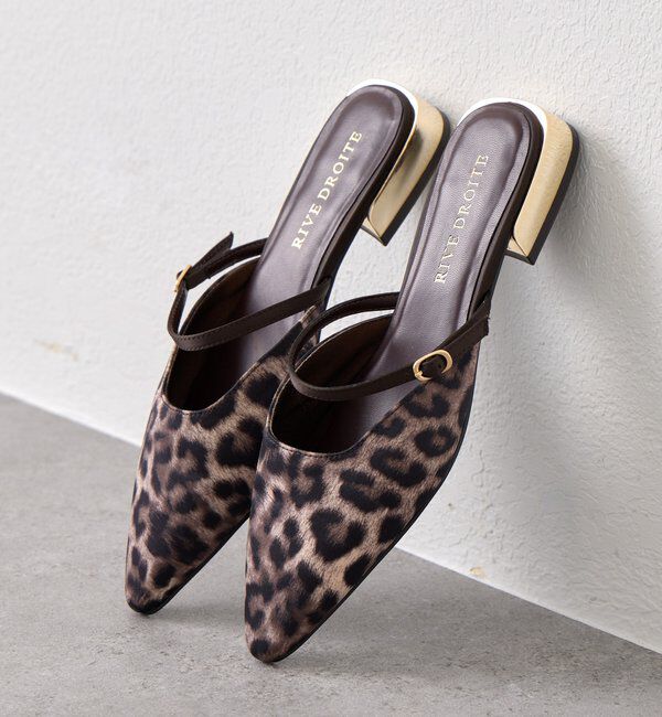  「予約【さりげないアクセントに】ゴールドポイントミュール」|その他|