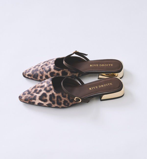  「予約【さりげないアクセントに】ゴールドポイントミュール」|その他|