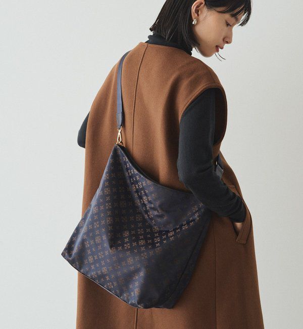  「ナイロンジャガード 2WAYショルダーバッグ」|ショルダー・メッセンジャー|ブラウン