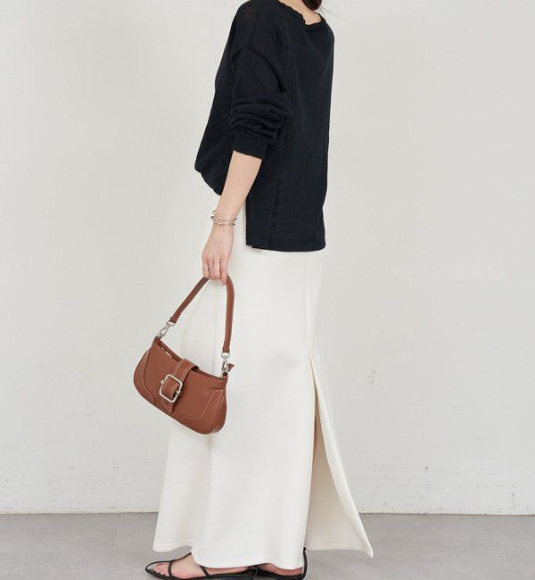  「【26SS予約】ポンチタイトスカート」|スカート|