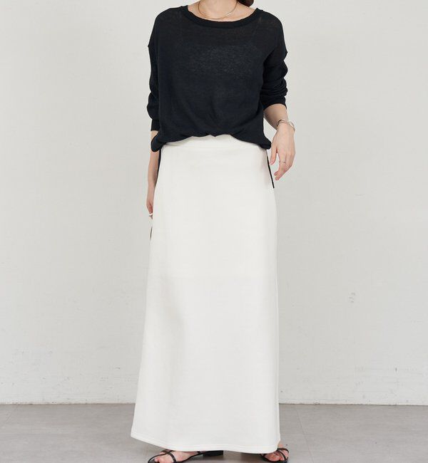  「【26SS予約】ポンチタイトスカート」|スカート|