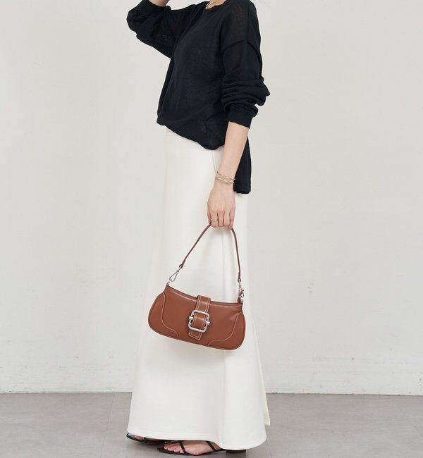  「【26SS予約】ポンチタイトスカート」|スカート|