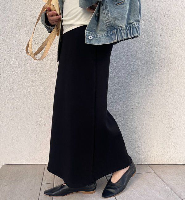  「【26SS予約】ポンチタイトスカート」|スカート|