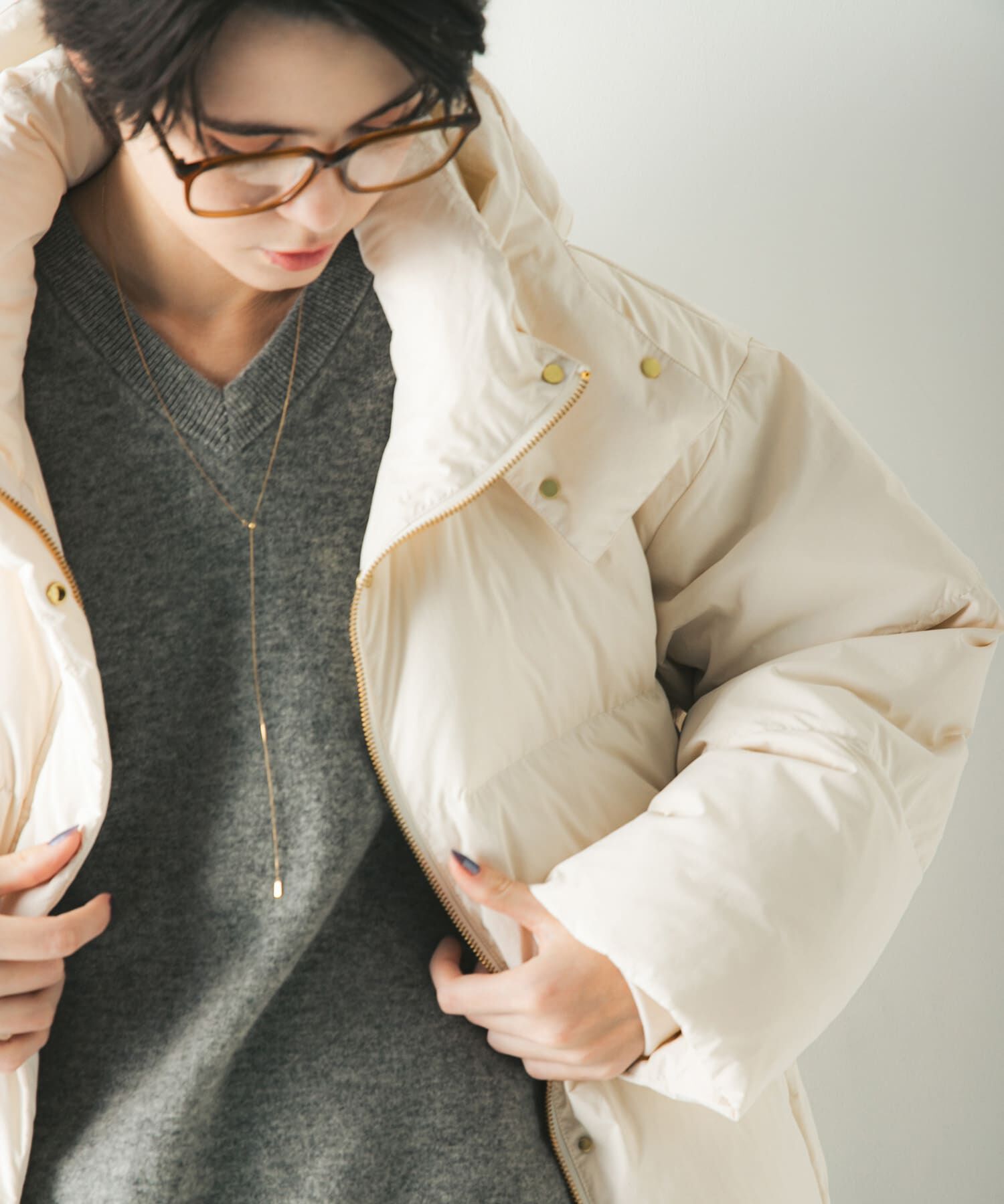 URBAN RESEARCH「2WAYフーデットダウンコート」|ダウン|