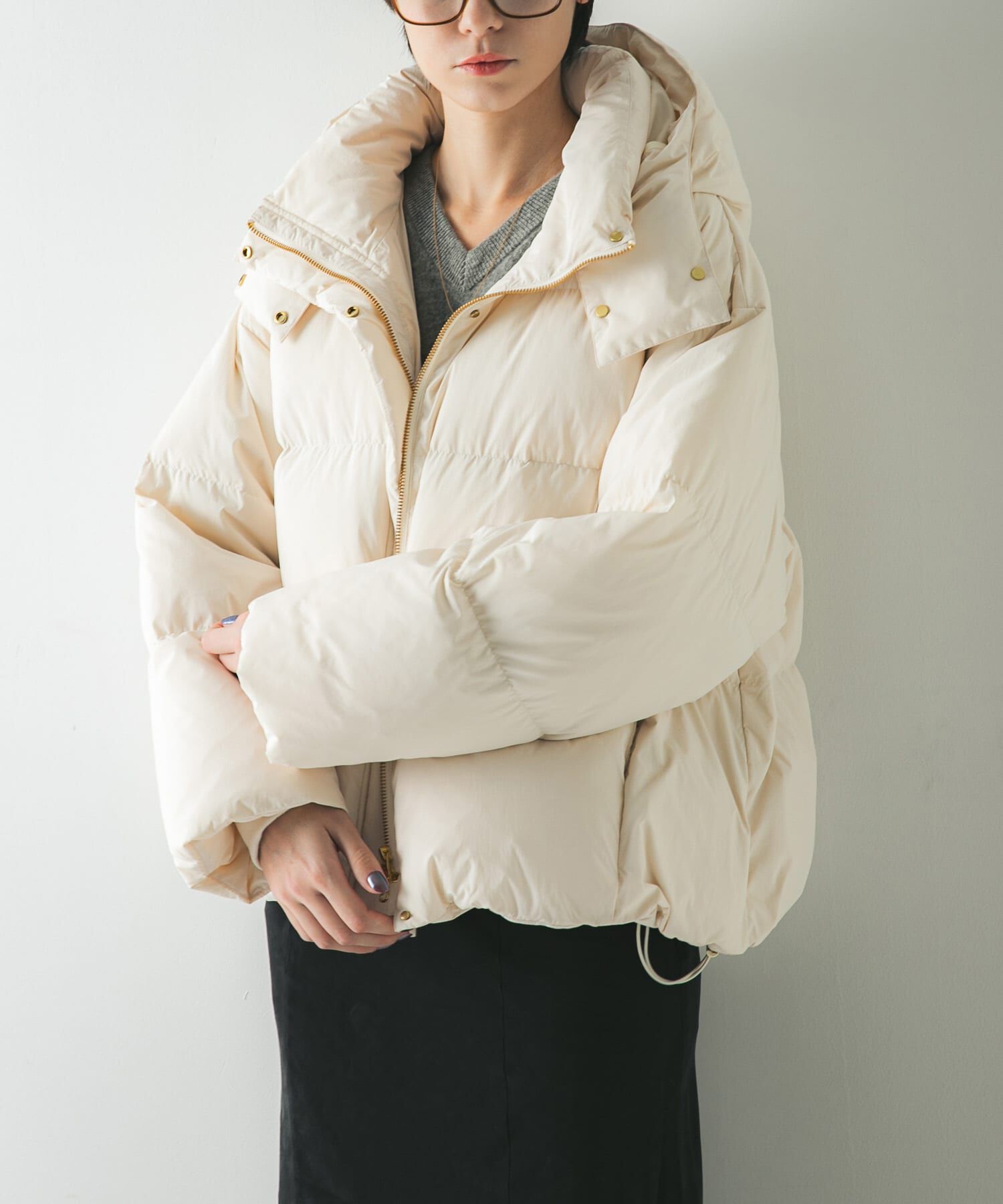 URBAN RESEARCH「2WAYフーデットダウンコート」|ダウン|