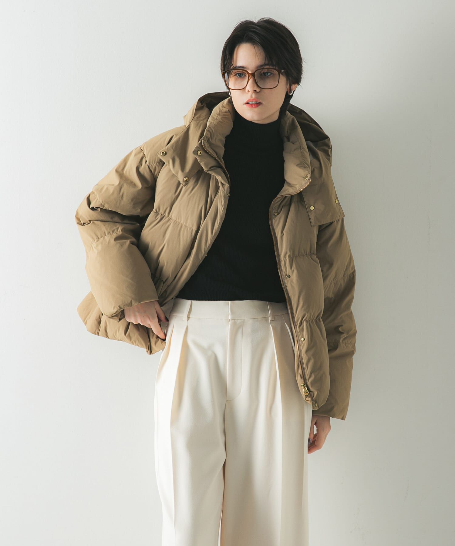 URBAN RESEARCH「2WAYフーデットダウンコート」|ダウン|