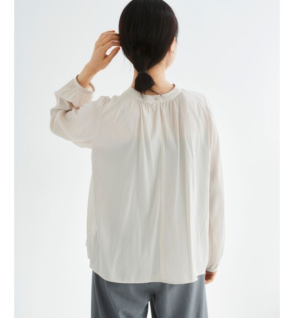  「ブラウスレイヤードニットベスト」|ベスト・ジレ|