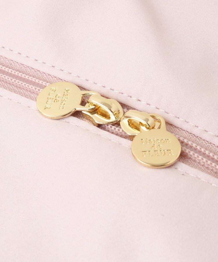 Maison de FLEUR「サテンキャリーオンバッグ」|トートバッグ|