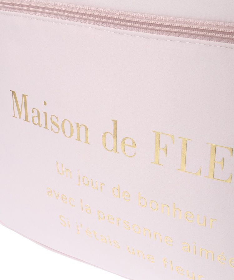 Maison de FLEUR「サテンキャリーオンバッグ」|トートバッグ|