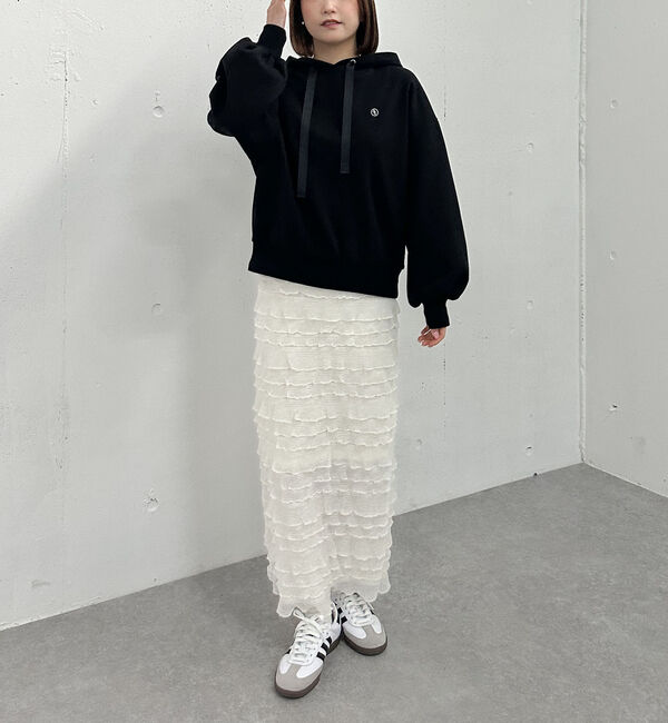 archives「フリルメッシュタイトスカート」|スカート|