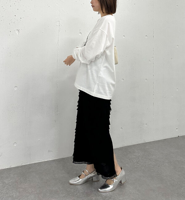 archives「フリルメッシュタイトスカート」|スカート|