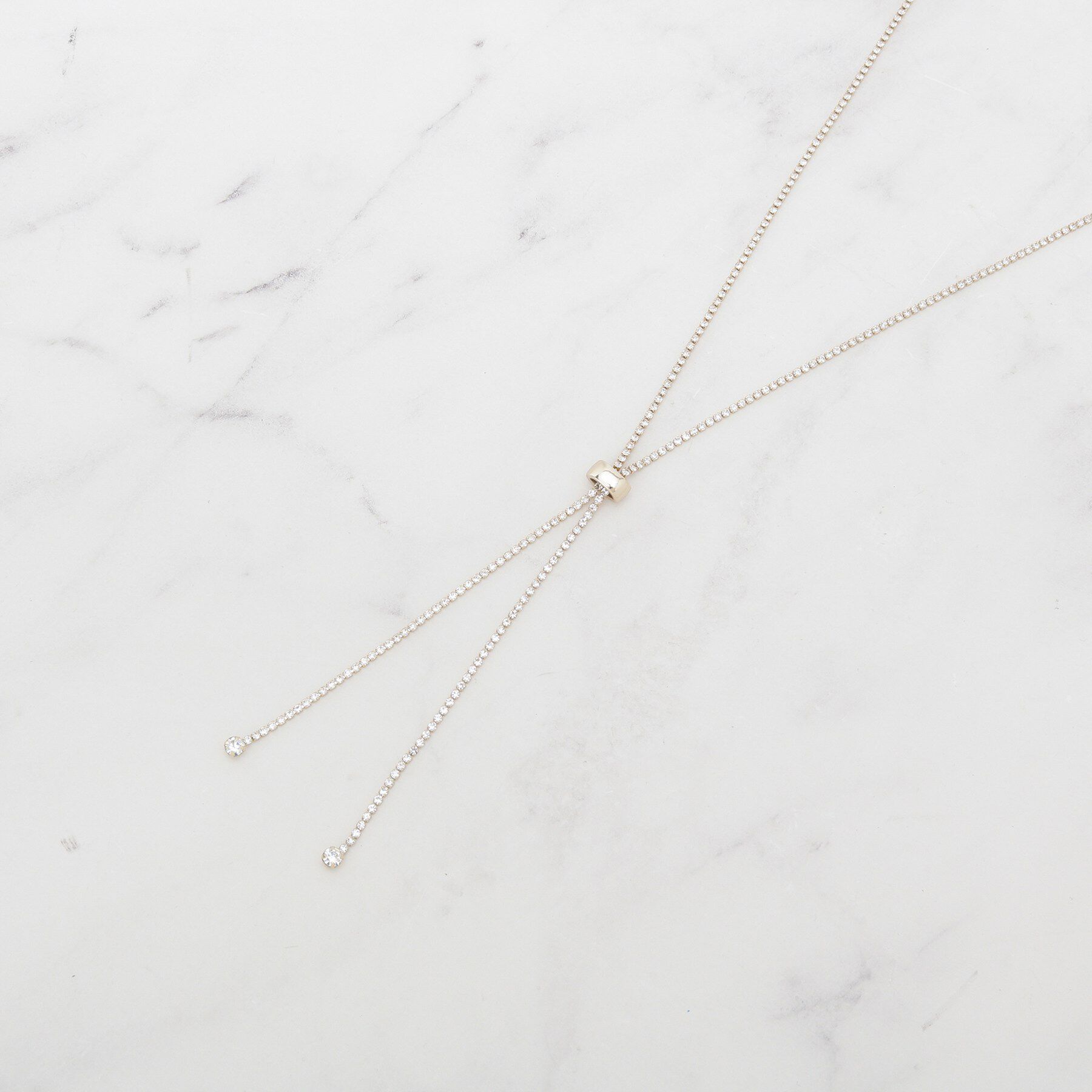 SHOO･LA･RUE「ダイヤレーンネックレス」|ネックレス|ゴールド(007)