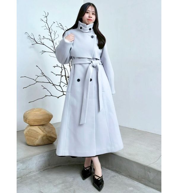 dazzlin 2WAYカラーレディコート　アイボリー XS dazzlin 2wayカラーレディコート アイボリー オンライン 通販