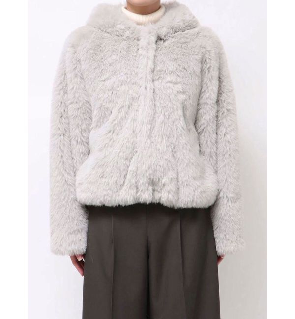 フェイクファーフーディコート（LAGUNAMOON）｜ルミネのファッション