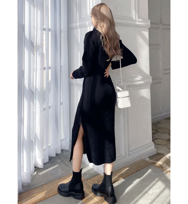 GYDA「Loose long ニットワンピース」|ワンピース|