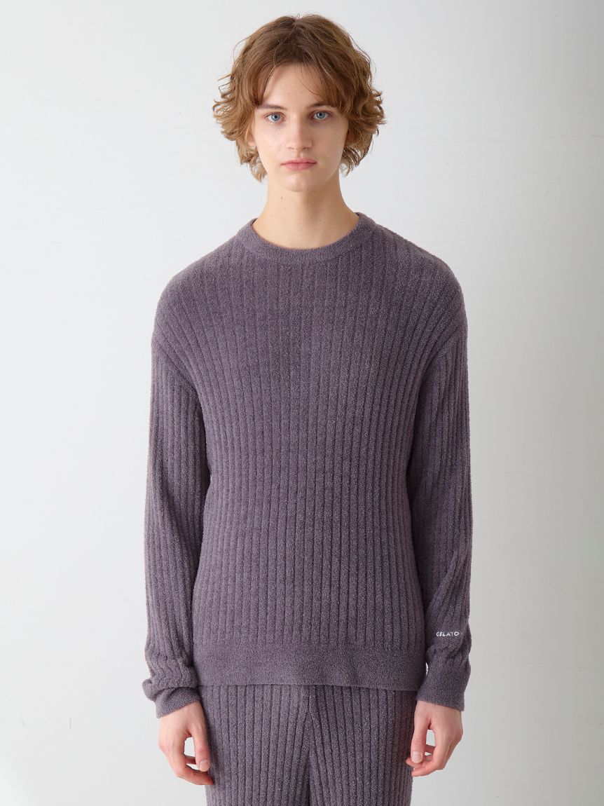 GELATO PIQUE HOMME「【HOMME】調温スムーズィープルオーバー」|プルオーバー|